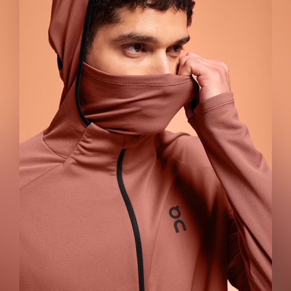 On Running Men's Climate Zip Hoodie Size XL - Picture 3 of 11